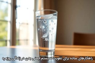 راهکارهای ساده برای تقویت سیستم ایمنی بدن در زندگی روزمره