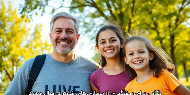 نکاتی برای پیشگیری از بیماری‌های شایع در سال جدید
