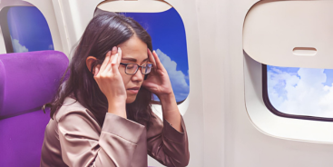 علت سرگیجه در هواپیما چیست؟ راهکار های جلوگیری از آن