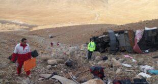 آخرین وضعیت حادثه واژگونی اتوبوس تهران–یاسوج؛ ۴ فوتی و ۱۷ مصدوم