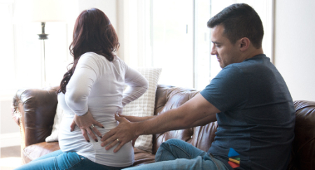 ماساژ در زایمان