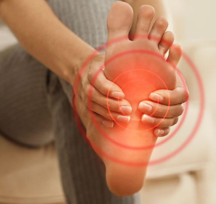 درمان سوزش کف پا