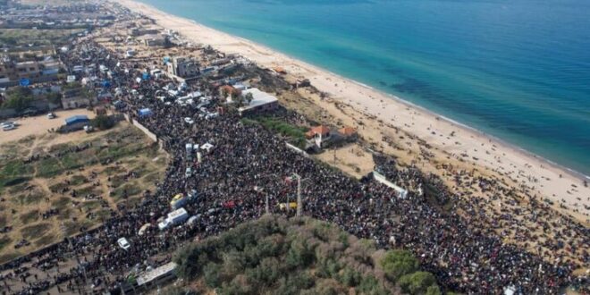 مرکز آمار فلسطین: جمعیت غزه ۱۰ درصد کاهش یافت