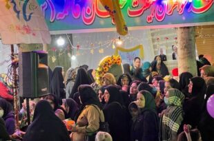 برپایی جشن مردمی میلاد امام عصر (عج) در فومن