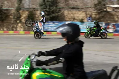 تصاویر هیجان انگیز از آموزش موتورسواری زنان در جنوب تهران+ عکس
