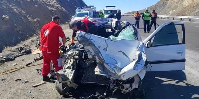 حادثه دلخراش رانندگی / ۶ نفر در آزادراه اصفهان-نطنز کشته شدند