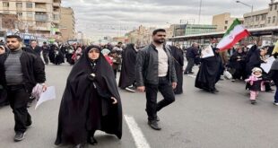 حضور معاون رئیس‌جمهور در امور زنان و خانواده در مراسم راهپیمایی ۲۲بهمن