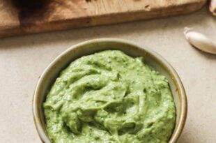 طرز تهیه کرم آووکادو (آووکادو کرما)، چاشنی رویایی