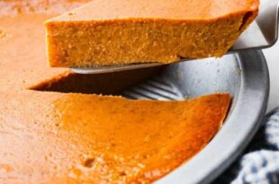 طرز درست کردن پای کدوحلوایی بدون خمیر (کراست لس)