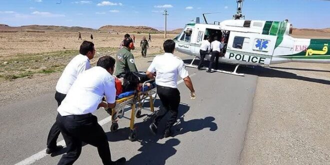 نجات جان فوری با پرواز اورژانس هوایی در «زمان طلایی»