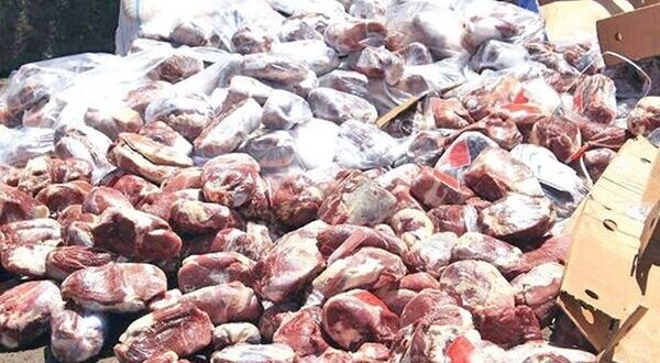 کشف بیش از ۲۷۵ کیلوگرم گوشت فاسد در کرج