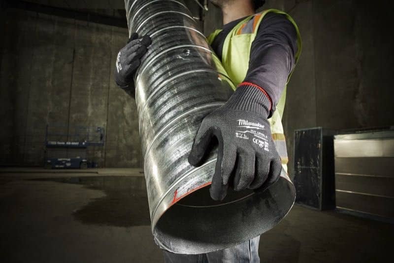 دستکش ضد برش صنعتی مقاوم HPPE مناسب کارهای برشکاری و فلزکاری