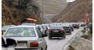 ترافیک سنگین در این محور‌ها گزارش شد