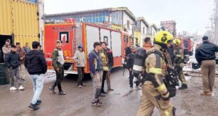 نجات ۳۰۰ شهروند تهرانی از زیر آوار توسط آتش‌نشانی