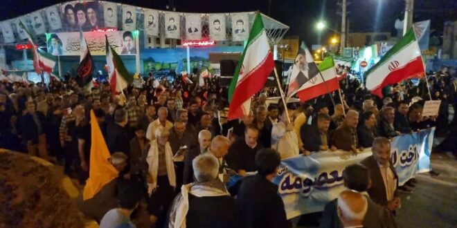 اجتماع پرشور ساوجی‌ها در پنجاه و هشتمین شب بیعت با رهبر معظم انقلاب