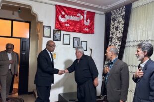 حبیبی: دیدار با خانواده شهدا انگیزه خدمت را افزایش می‌دهد