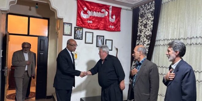 حبیبی: دیدار با خانواده شهدا انگیزه خدمت را افزایش می‌دهد