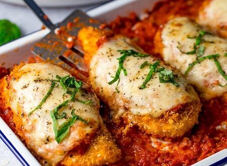 دستور تهیه چیکن پارمزان ایتالیایی خوشمزه و ترد