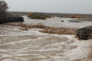 هماهنگی با ترکمنستان برای یافتن راننده تراکتور گرفتار سیل کلات