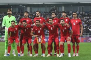 بدرقه تیم ملی فوتبال ایران در میدان انقلاب