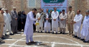 کلنگ‌زنی مرکز تخصصی تالاسمی و هموفیلی در مهرستان