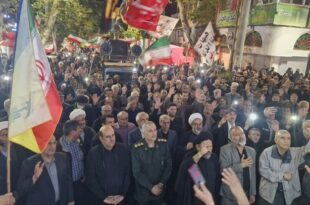 گرگان همچنان بیدار؛ مردم همگام با سراسر کشور در خیابان ماندند