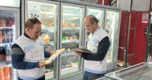 کشف و معدوم سازی ۱۲۲تن فرآورده خام دامی غیربهداشتی در مراغه
