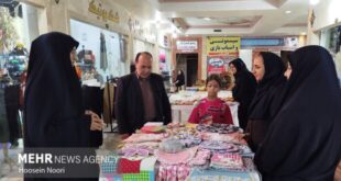 اجرای طرح «هزار میدان، هزار بازار»ویژه بانوان مشاغل خانگی در خلیل آباد