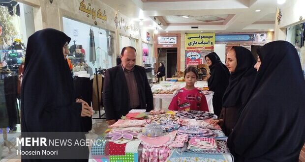 اجرای طرح «هزار میدان، هزار بازار»ویژه بانوان مشاغل خانگی در خلیل آباد