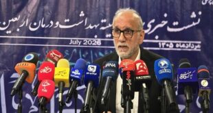 ارائه ۶۰۰ هزار خدمت سلامت به زائران اربعین
