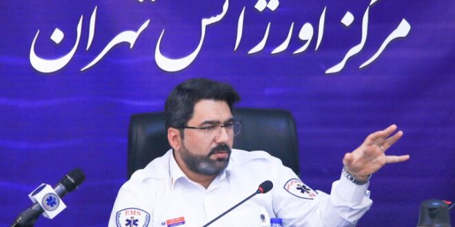 ثبت ۲۶ هزار مأموریت اورژانس تهران در هفته گذشته