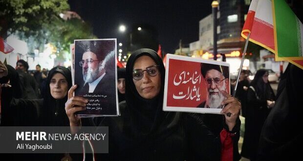 صد و پنجاه‌ و ششمین شب از تجمع‌های مردمی در کردکوی برگزار شد