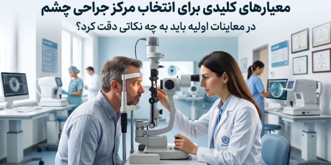 معیارهای کلیدی برای انتخاب مرکز جراحی چشم؛ در معاینات اولیه باید به چه نکاتی دقت کرد؟