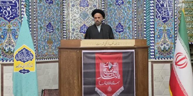 امام جمعه موقت بهاباد: هیمنه پوشالی آمریکا در جنگ تحمیلی سوم آشکار شد