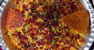 طرز تهیه پلو شاه عباسی تجربه‌ای از اصالت و طعم ایرانی